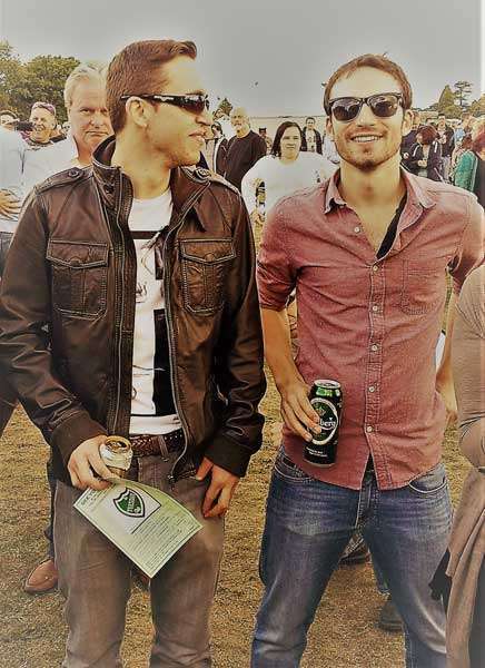 Dan and Tom Martin at CroxFest